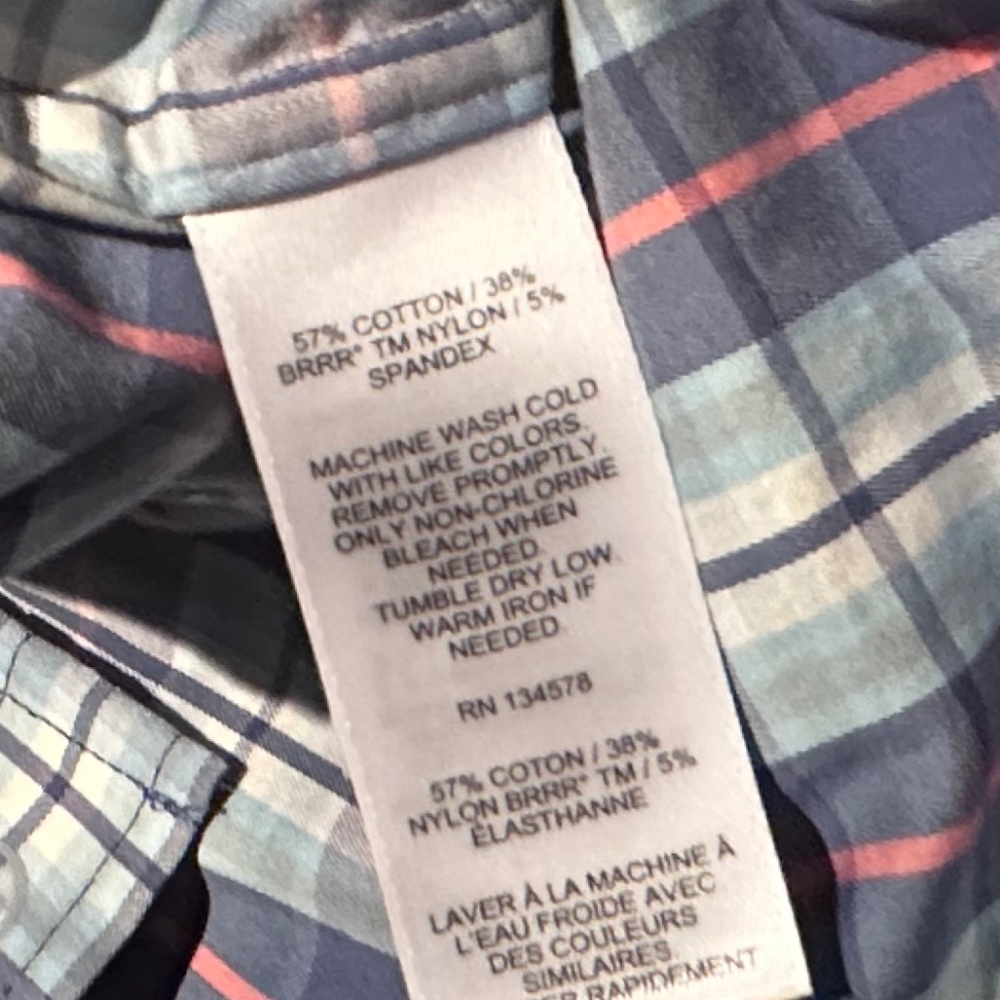 Vineyard Vines Plaid Button Down (OTG brrr Collection) - Picture 2 of 3